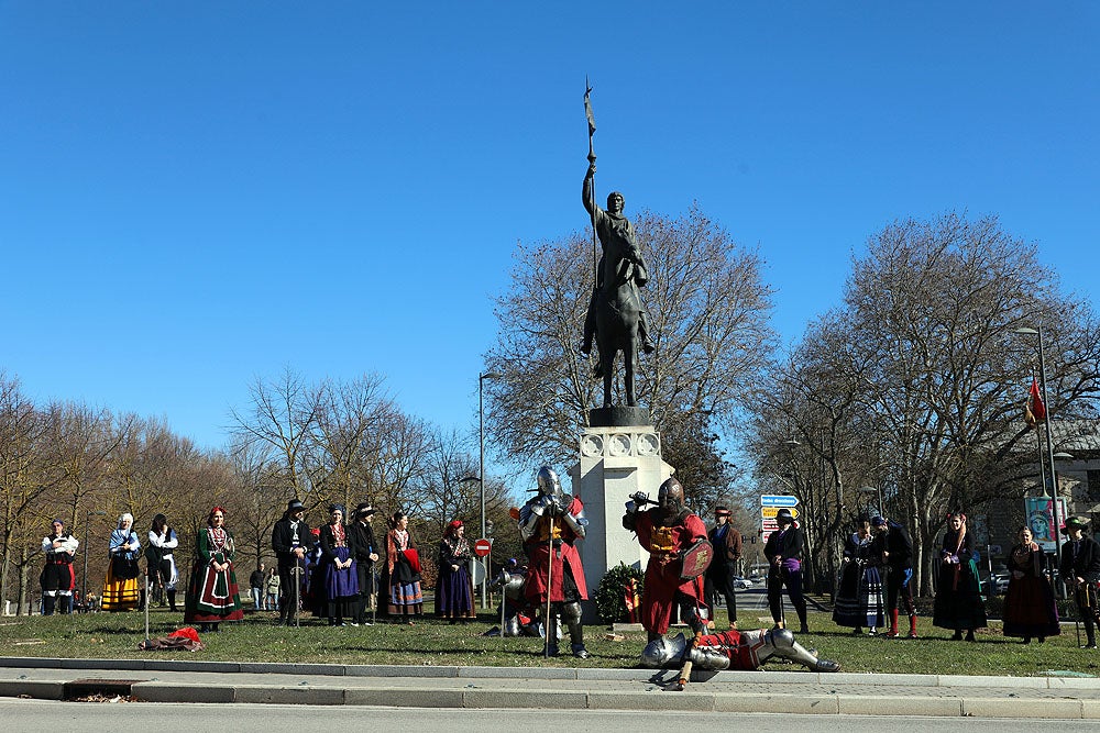 Fotos: Burgos rinde homenaje a su fundador, Diego Porcelos