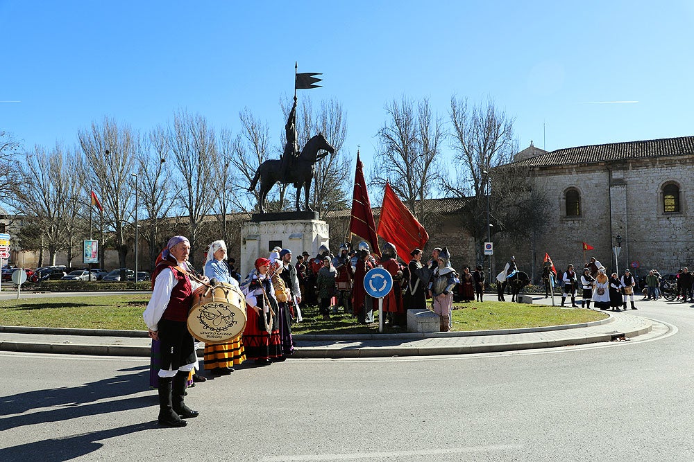 Fotos: Burgos rinde homenaje a su fundador, Diego Porcelos