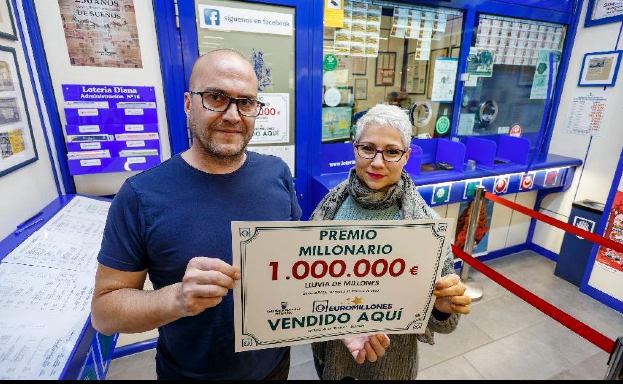 La administración de loterías Diana ha validado el boleto premiado.