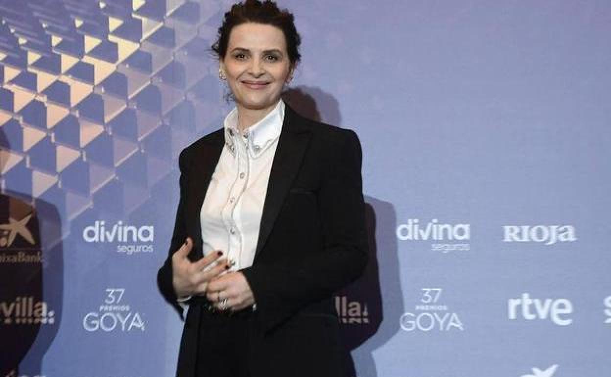 La actriz francesa Juliette Binoche