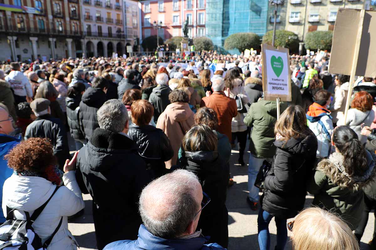 Fotos: Los burgaleses arropan masivamente las protestas a favor de una Sanidad Pública de calidad