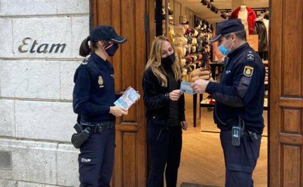 Siete detenidos y 281 identificados en Burgos durante el plan Comercio Seguro