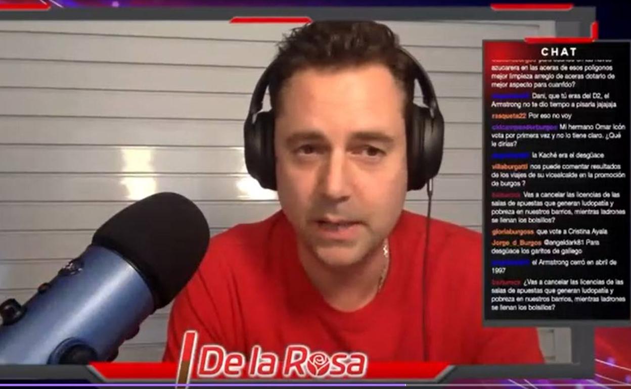 Daniel de la Rosa ha repetido como streamer. 