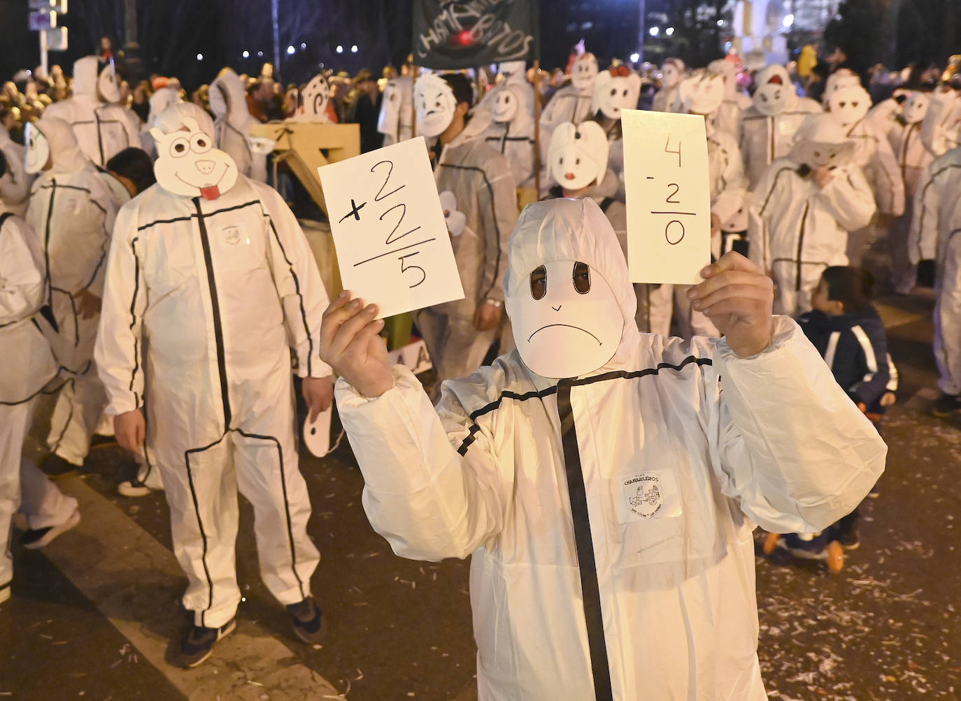 El gran desfile de Carnaval de Burgos.