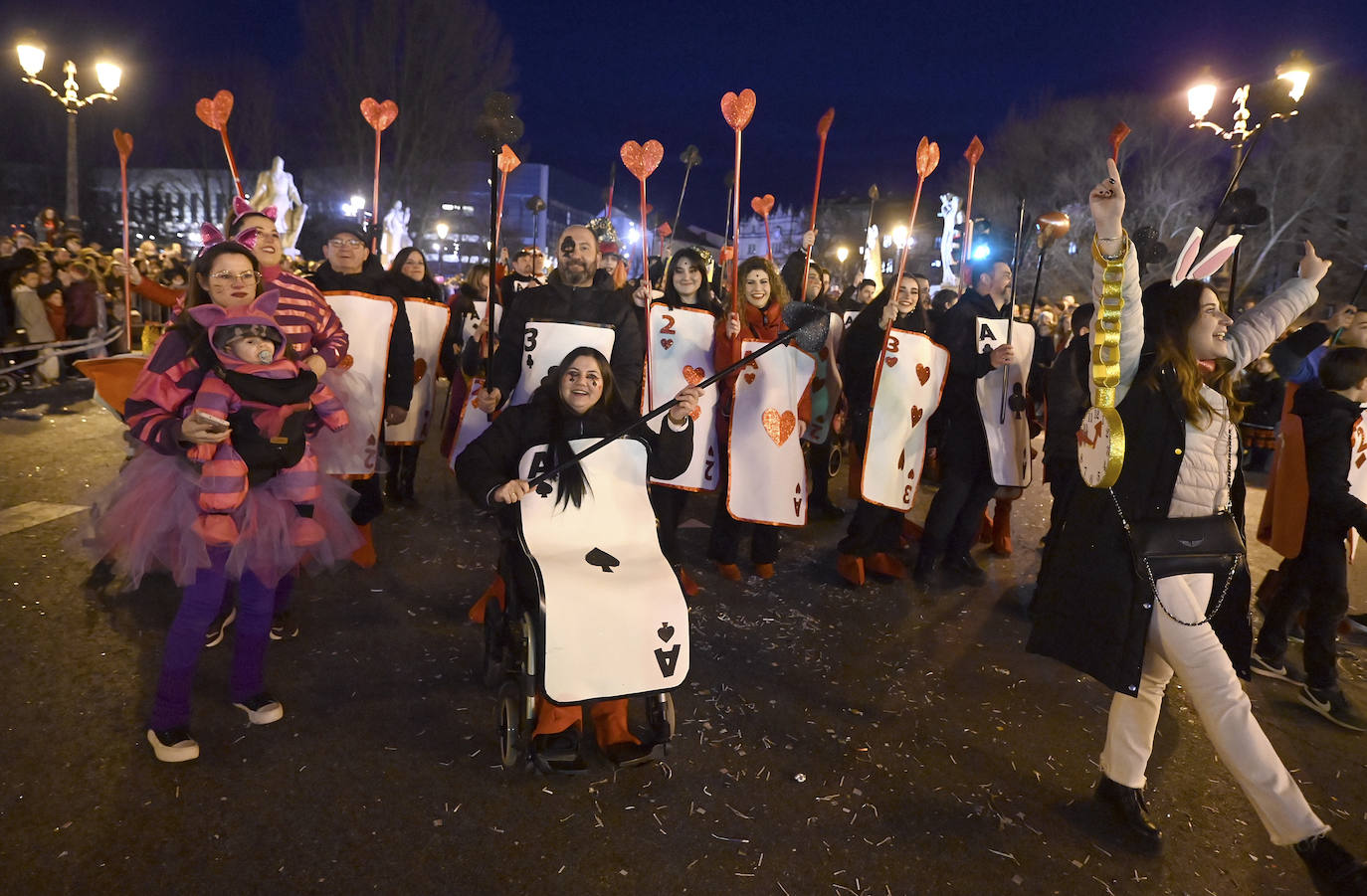 El gran desfile de Carnaval de Burgos.