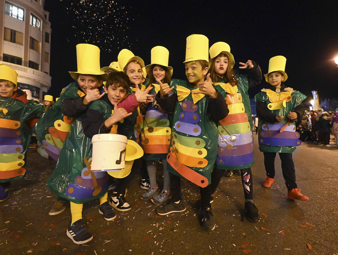 El gran desfile de Carnaval de Burgos.