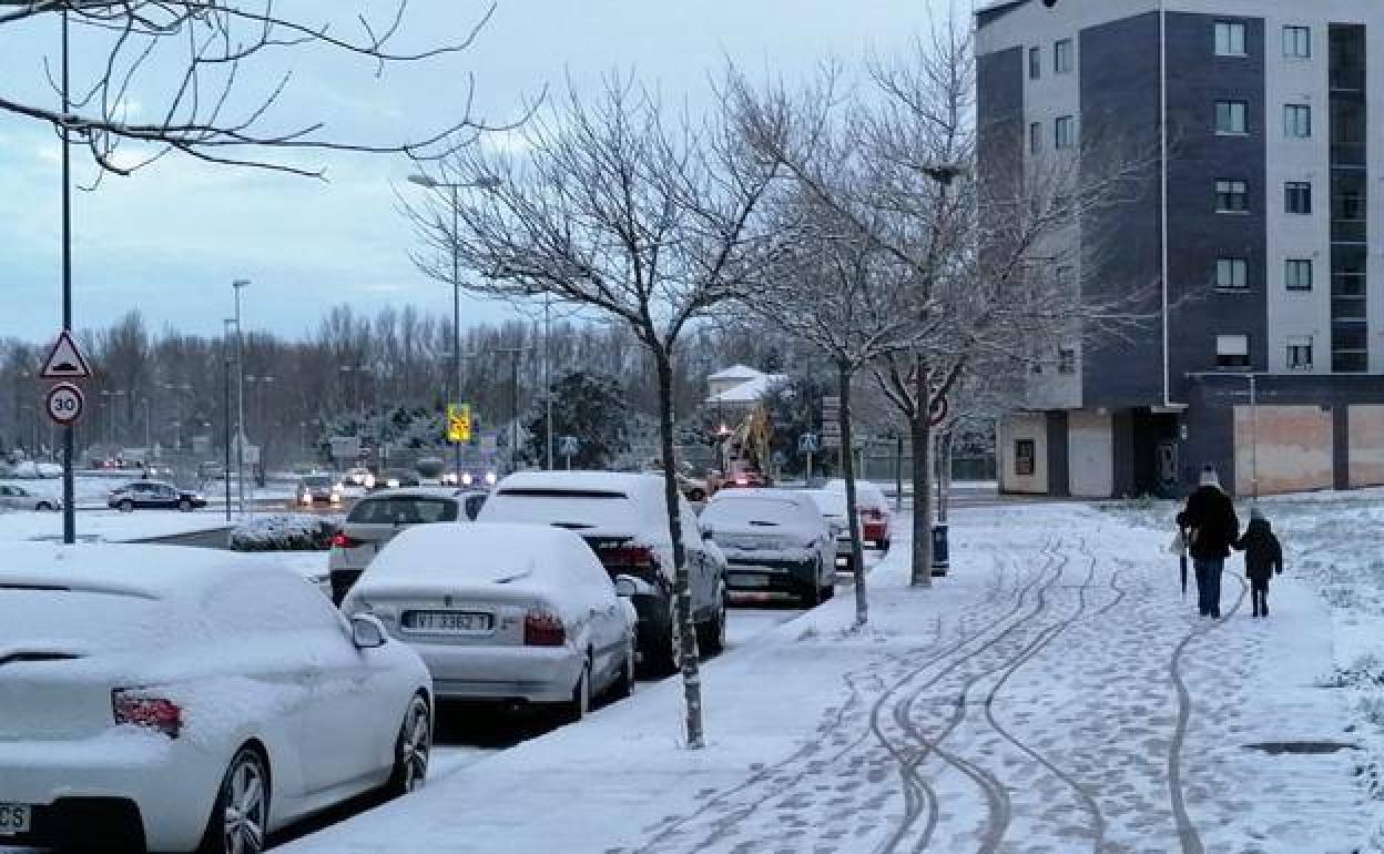 La Aemet no descarta que vuelva a nevar en Burgos esta semana.