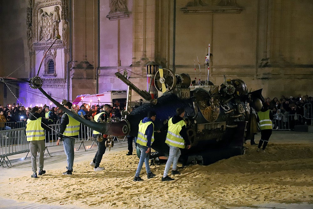 Imagen. Entierro de la Sardina en el Carnaval de Burgos.