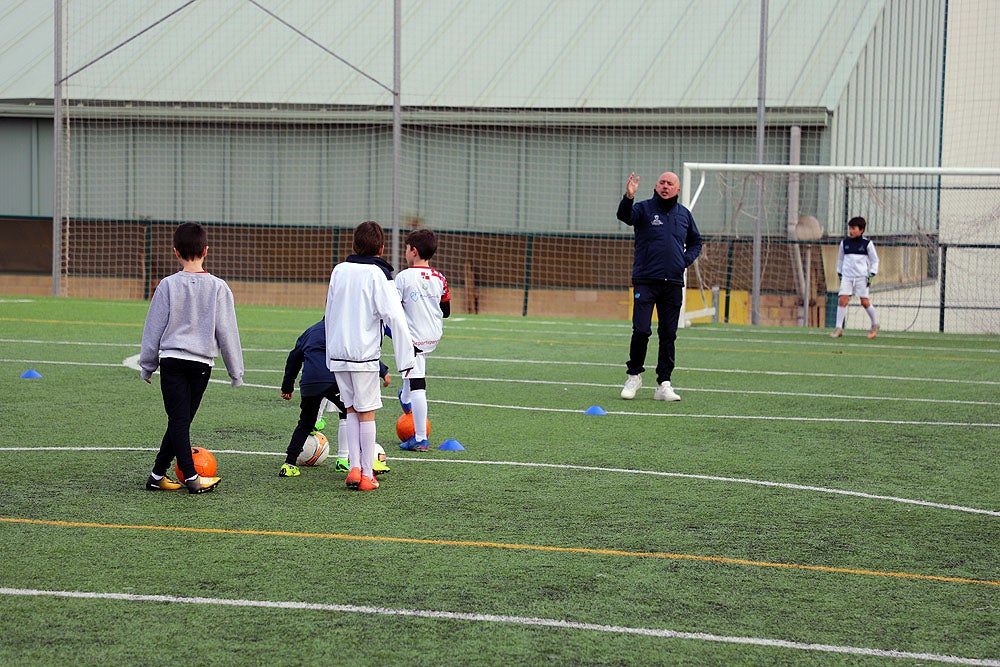 Fotos: Equipo de Burgos de la escuela de deporte inclusivo de Castilla y León