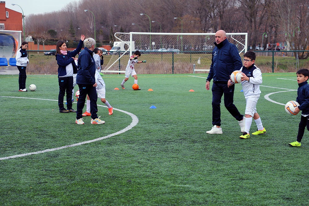 Fotos: Equipo de Burgos de la escuela de deporte inclusivo de Castilla y León