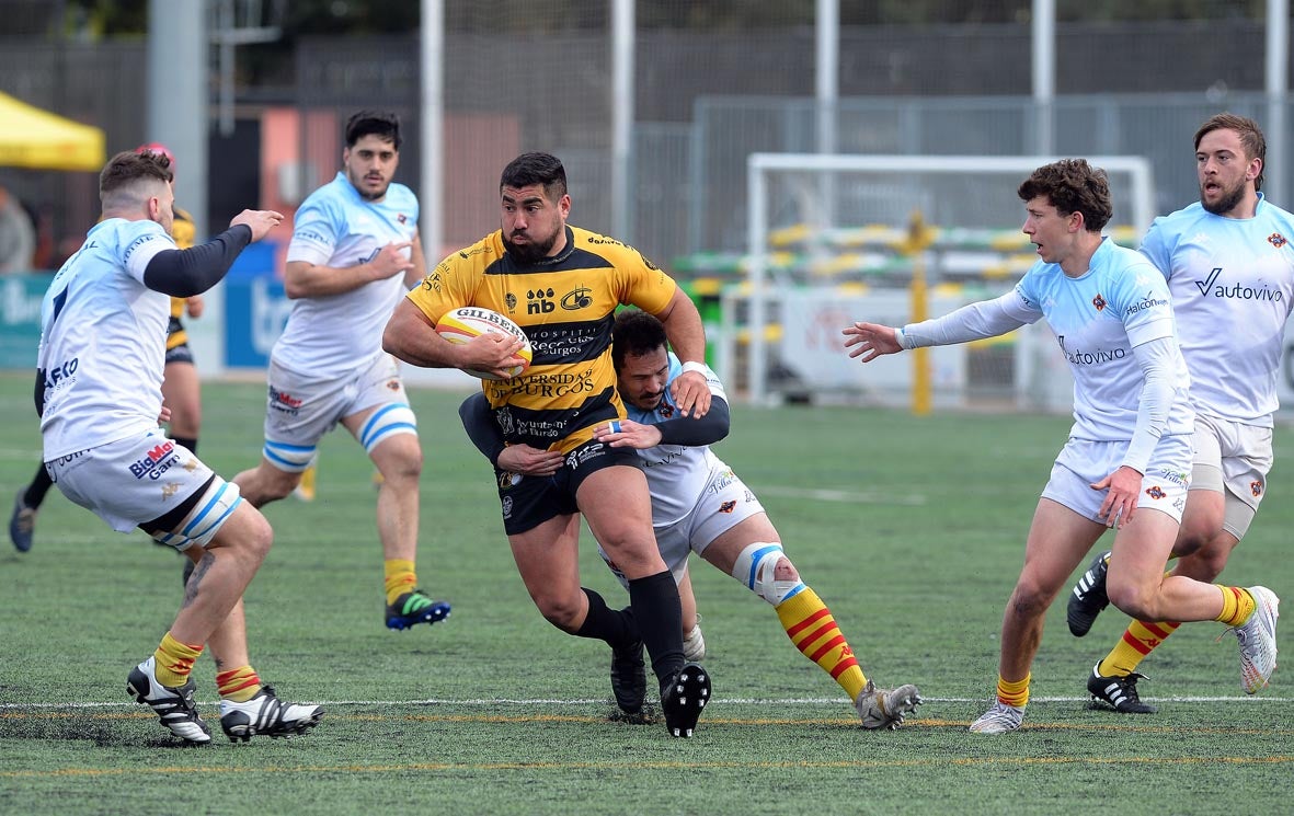 Fotos: Partido entre el Recoletas Burgos y la UE Santboiana