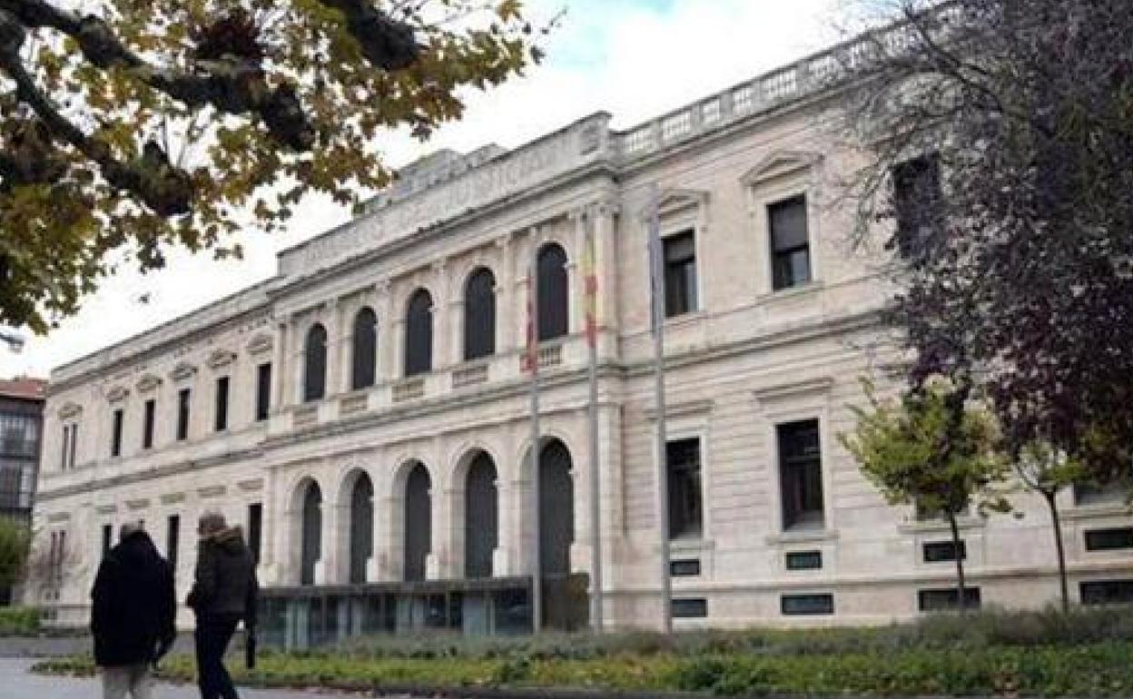 Palacio de Justicia, sede de la Audiencia Provincial de Burgos. 