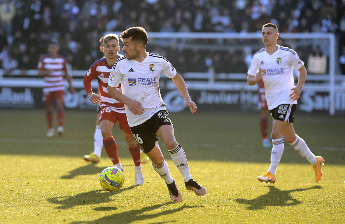 Imágenes de la derrota del Burgos CF ante el Granada CF este sábado en El Plantío