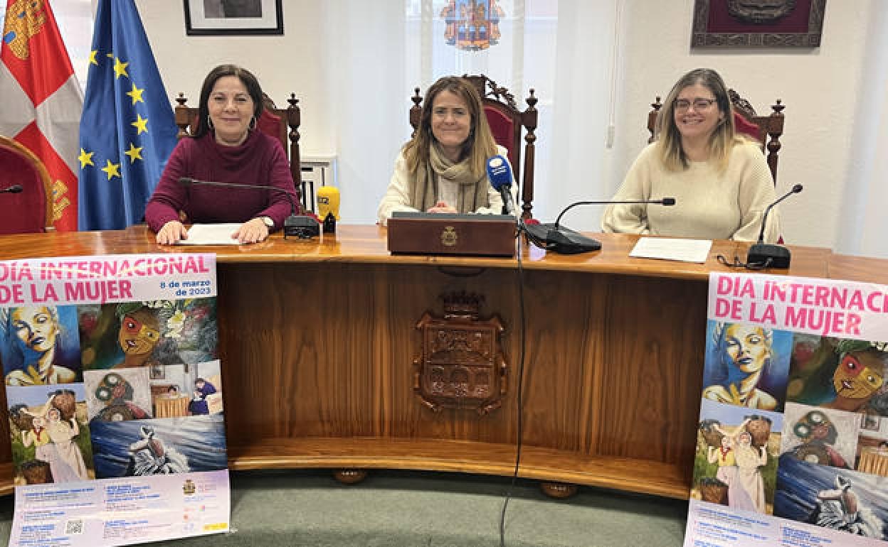 Presentación de las actividades por el Día Internacional de la Mujer. 