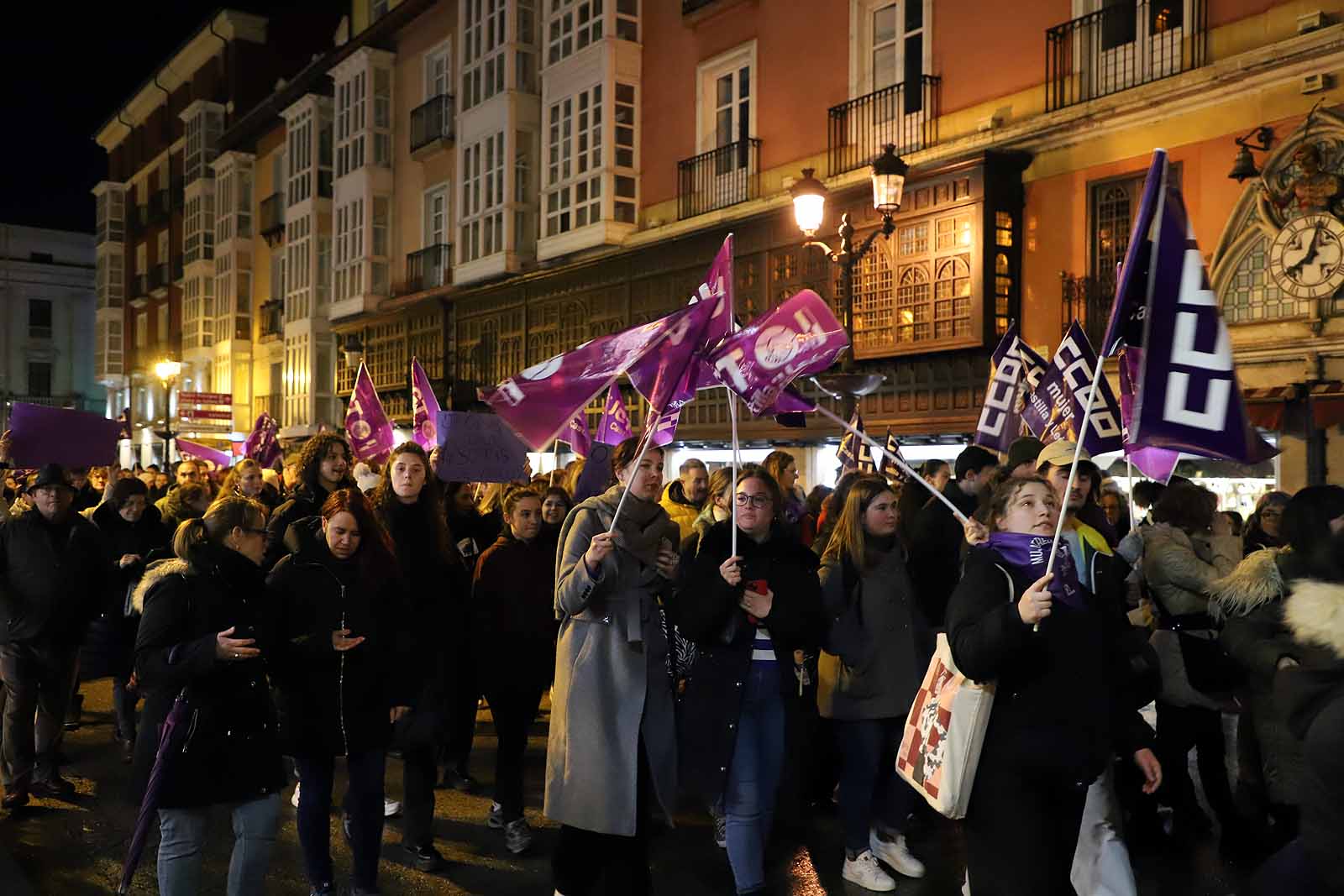 Fotos: El feminismo se echa a las calles de Burgos