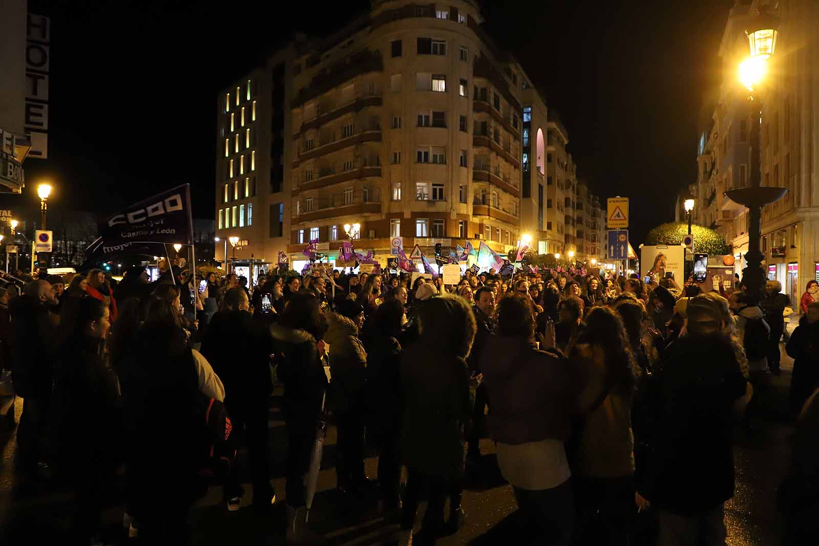 Fotos: El feminismo se echa a las calles de Burgos