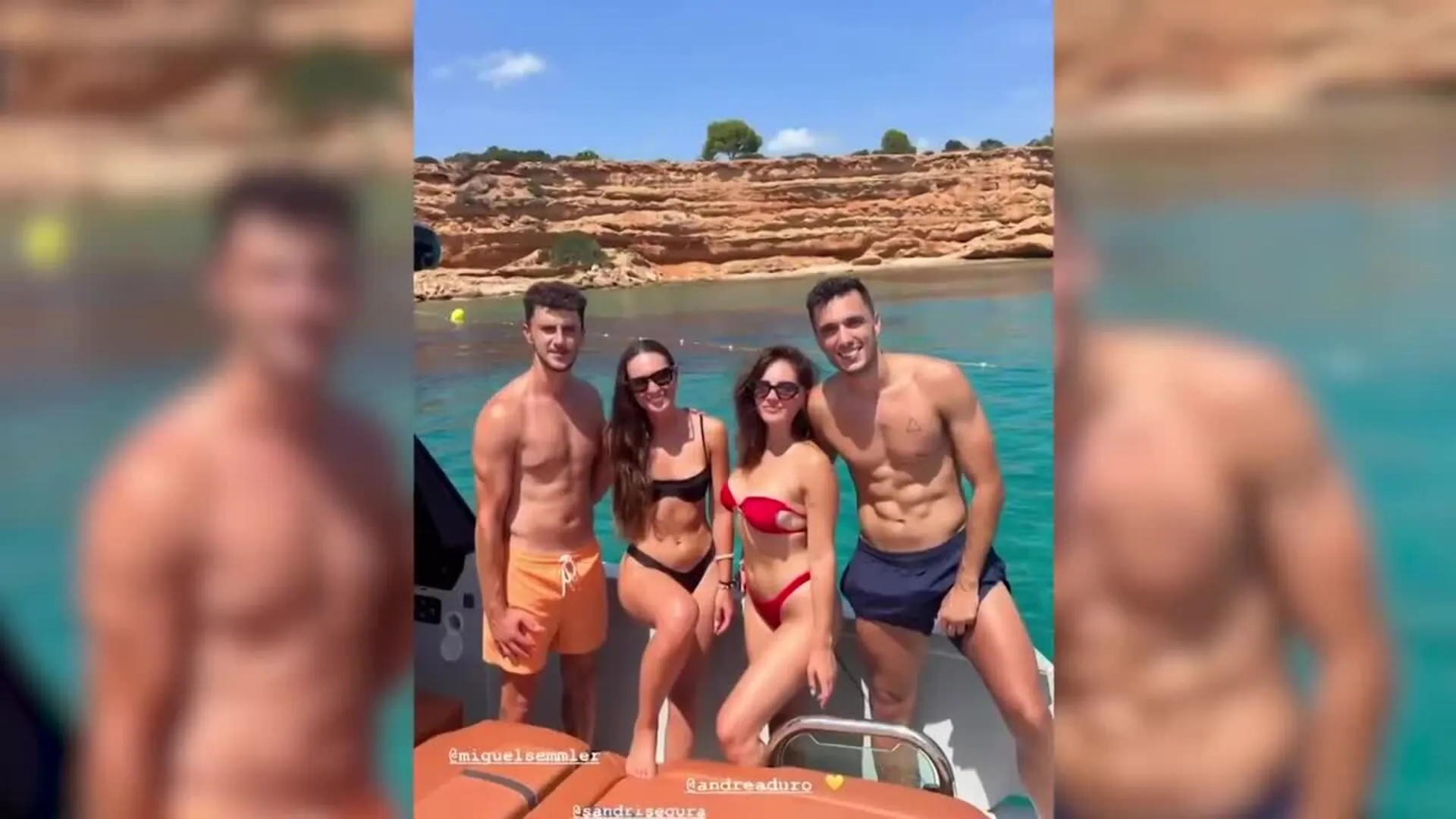 Andrea Duro y Ale Galán están disfrutando de unas románticas vacaciones