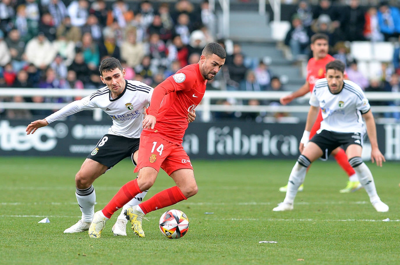 El Burgos cae eliminado de la Copa del Rey