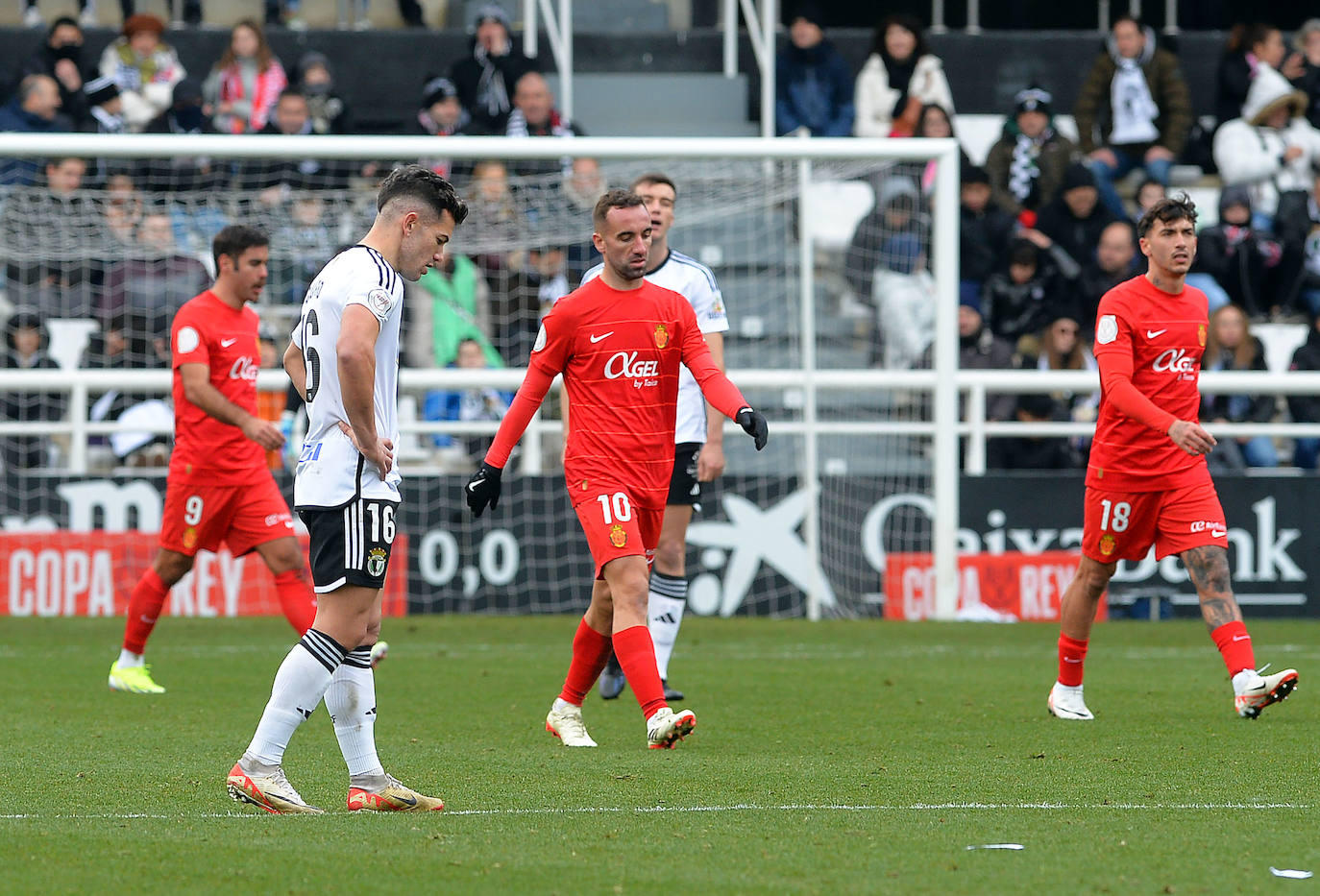 El Burgos cae eliminado de la Copa del Rey