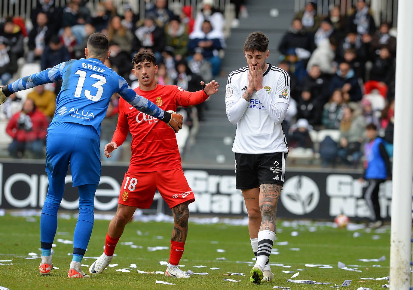 El Burgos cae eliminado de la Copa del Rey