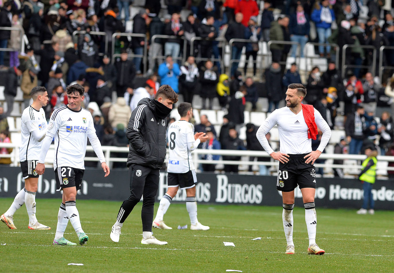 El Burgos cae eliminado de la Copa del Rey