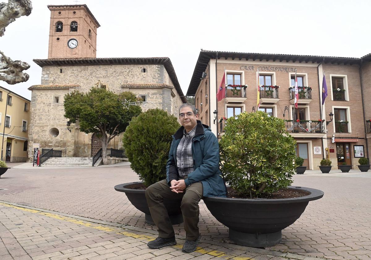 Pablo Melzer, participante de Holapueblo en Belorado.