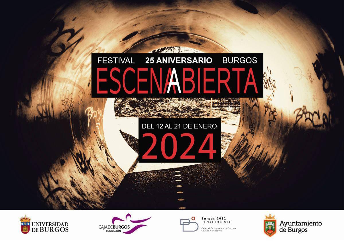 Escena Abierta prepara ocho espectáculos en Burgos por su 25 aniversario