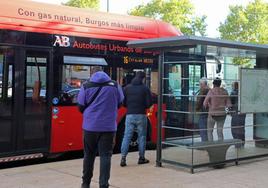 Autobús urbano de Burgos.