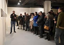 Diego Herrera explica su trabajo en Ucrania.