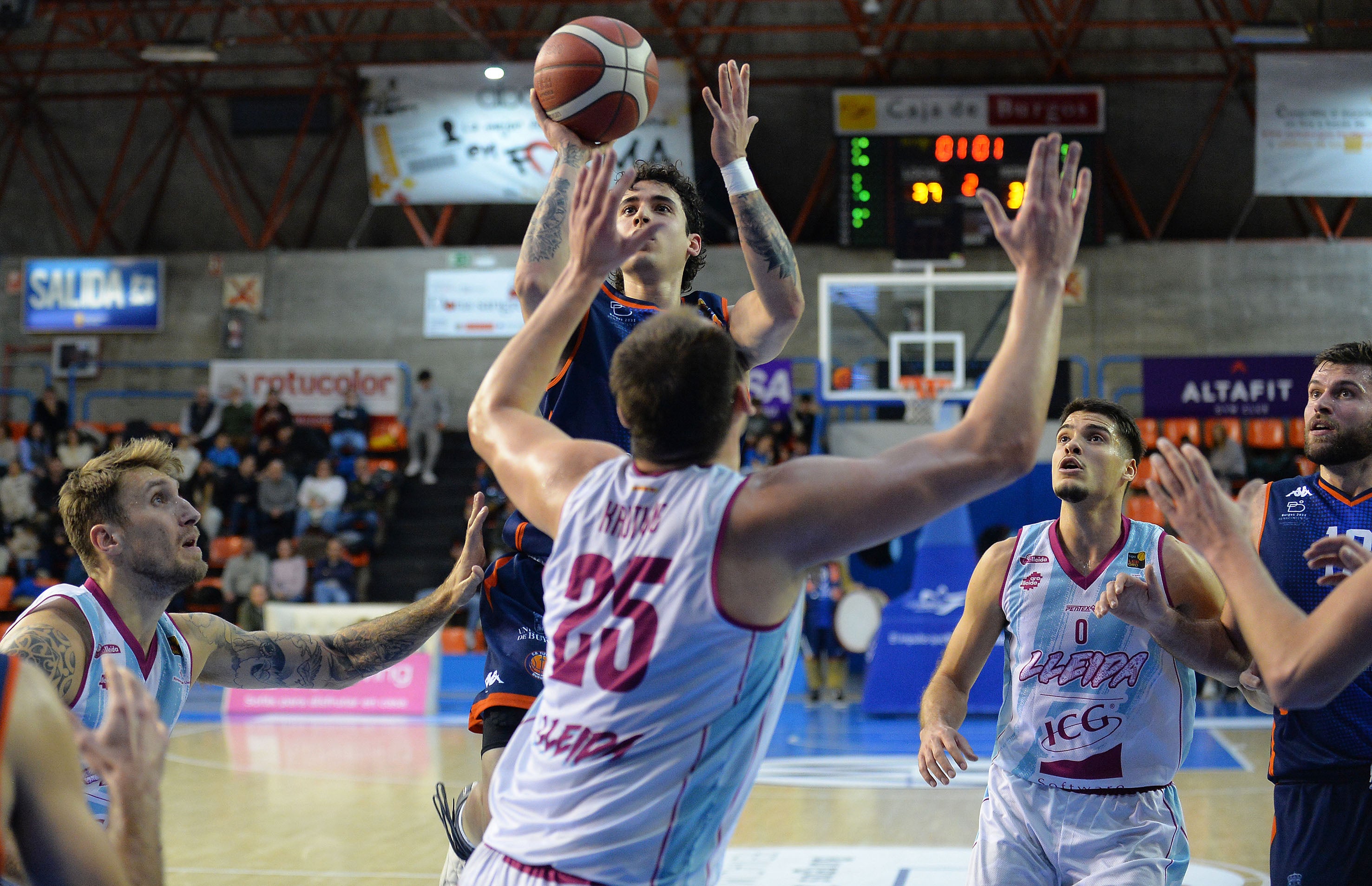 El Tizona Burgos - Força Lleida en imágenes