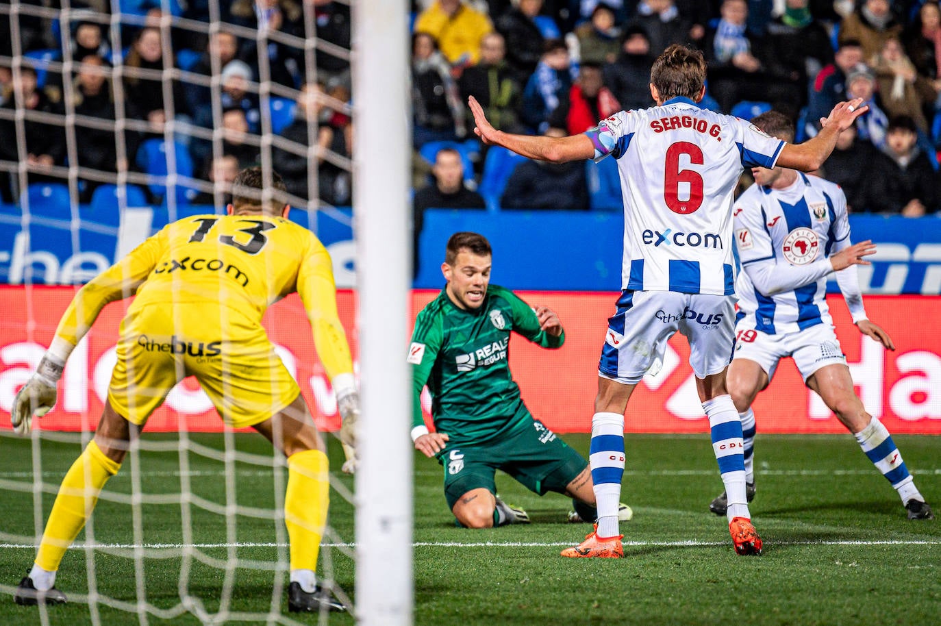 Leganés-Burgos CF en imágenes