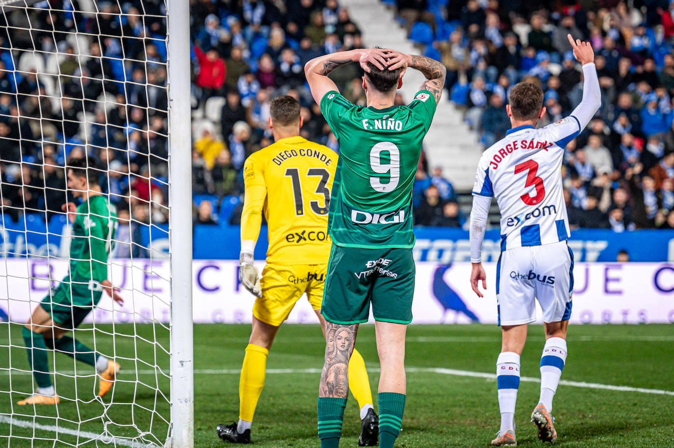 Leganés-Burgos CF en imágenes