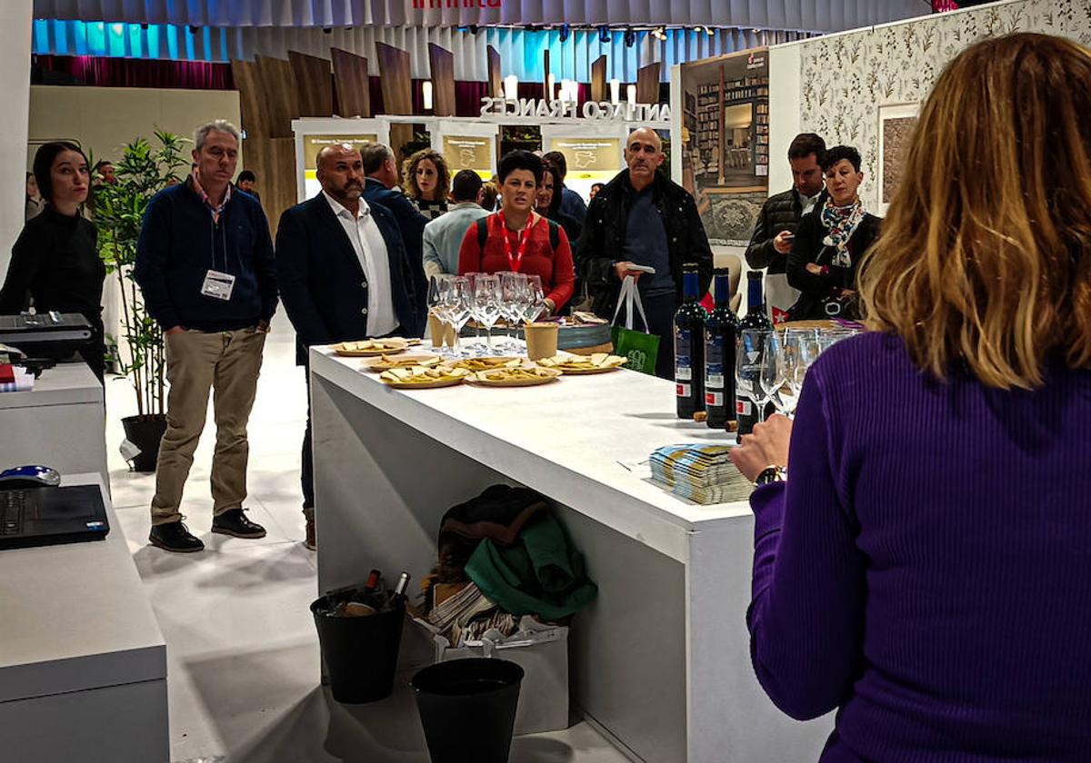 Presentación de los vinos de Ribera del Duero en Fitur.