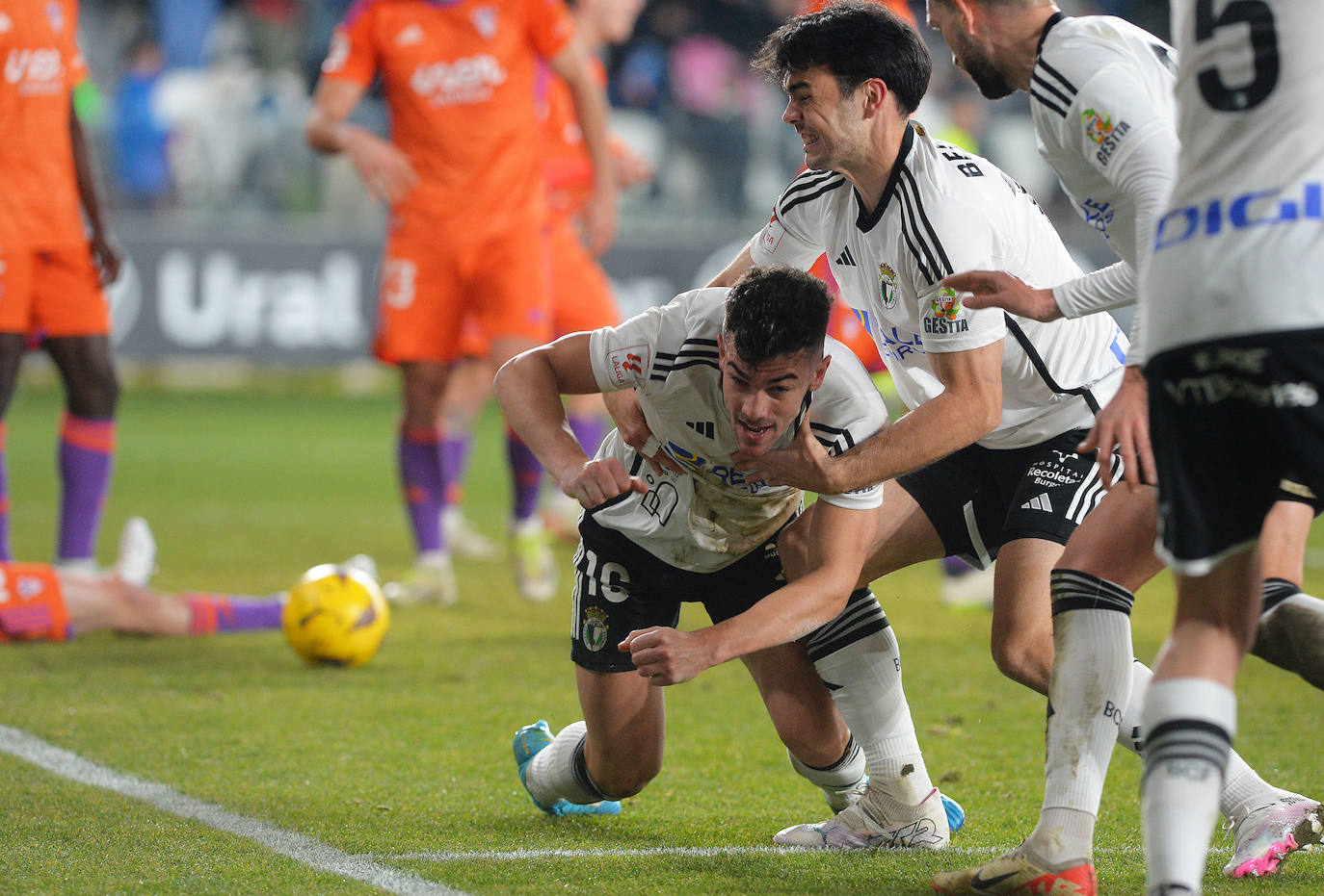 El partido Burgos CF-Albacete, en imágenes