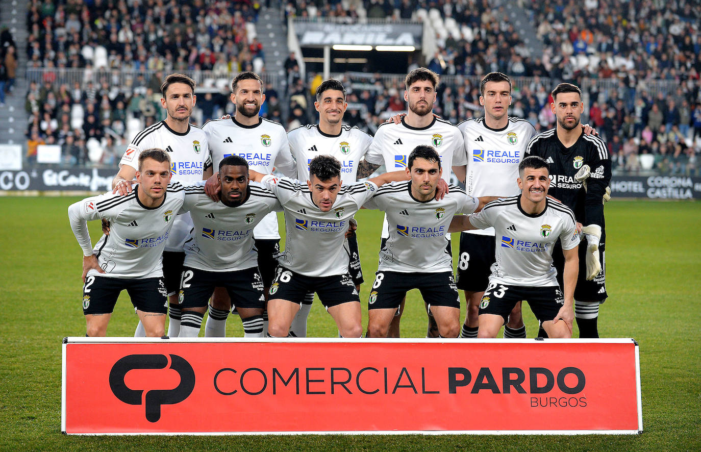 El partido Burgos CF-Albacete, en imágenes