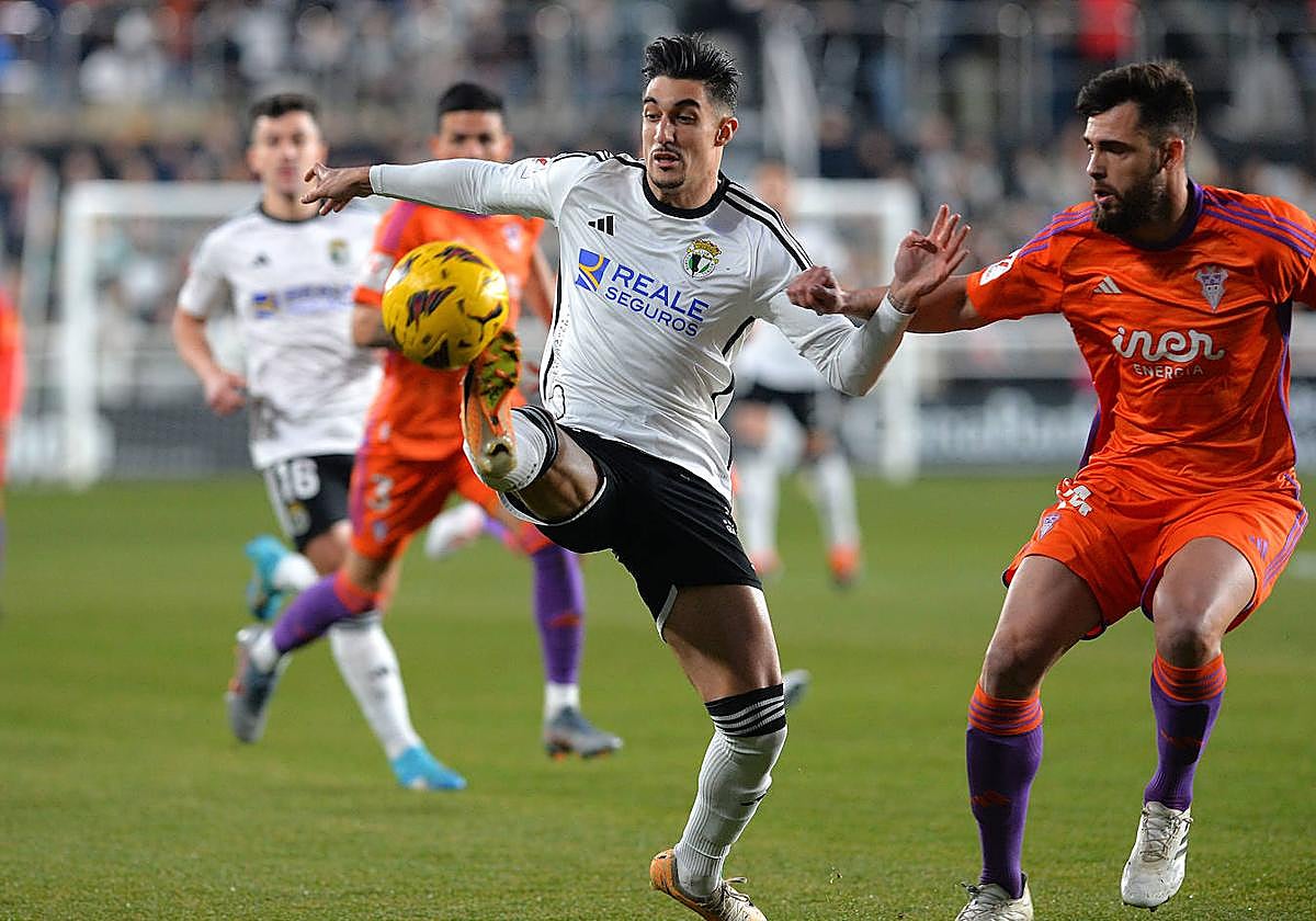 El partido Burgos CF-Albacete, en imágenes