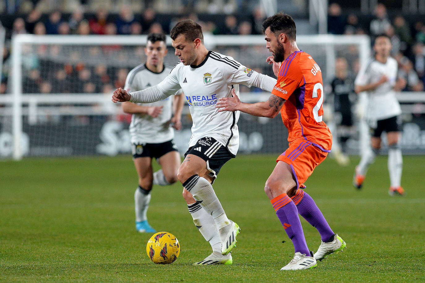 El partido Burgos CF-Albacete, en imágenes