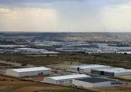 Vistas del polígono industrial de Villalonquéjar.