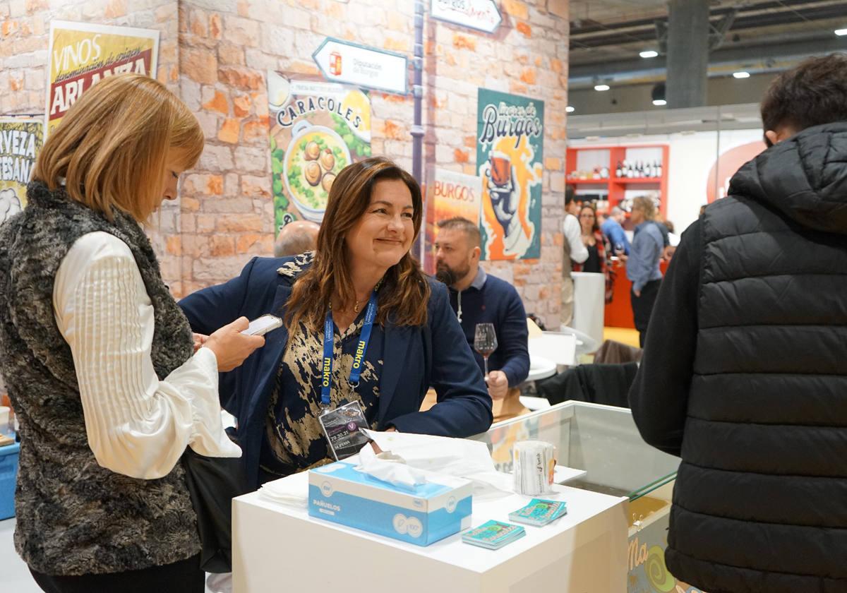 Stand de Burgos Alimenta en Madrid Fusión.