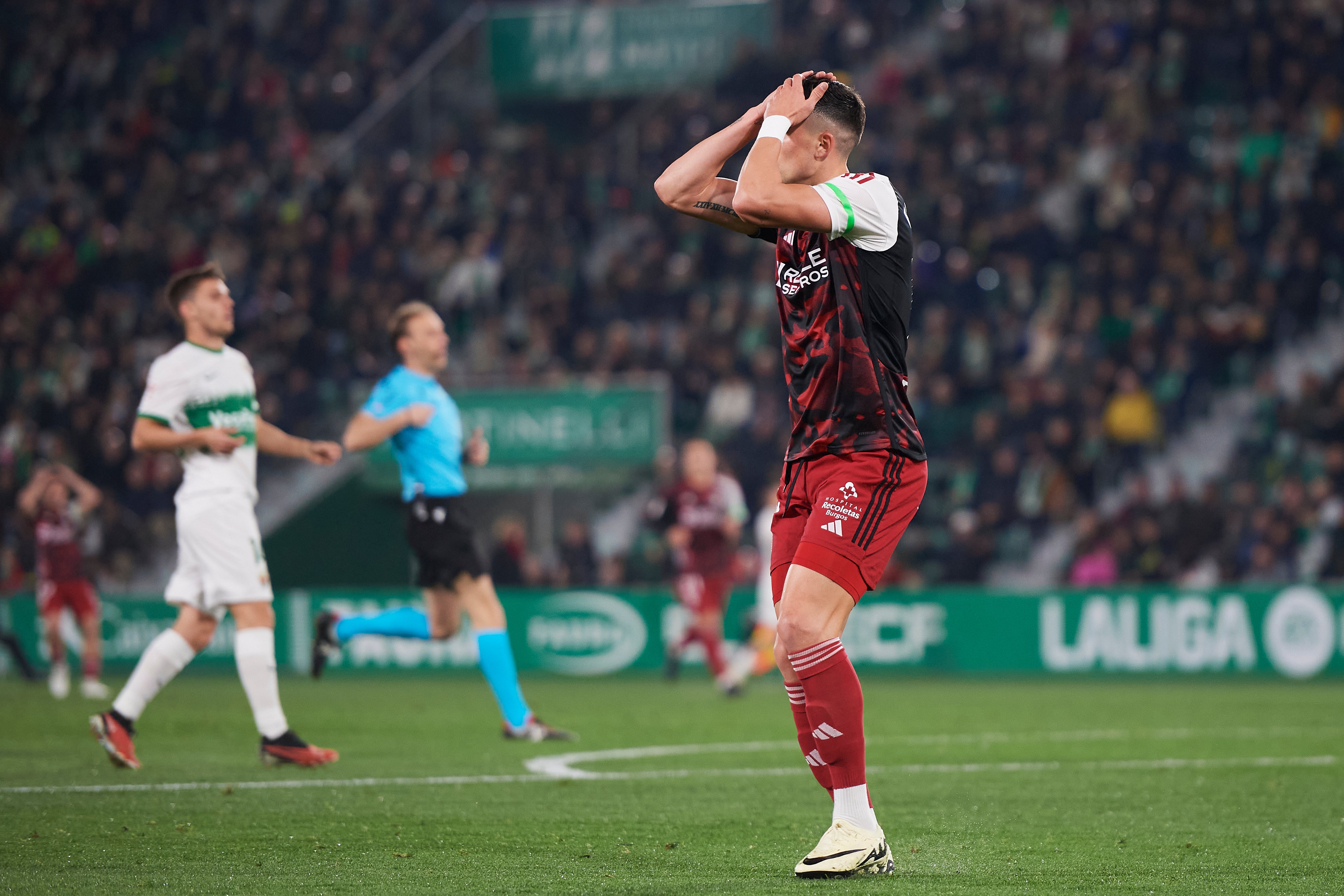 Así ha sido, en imágenes, la derrota del Burgos CF en Elche
