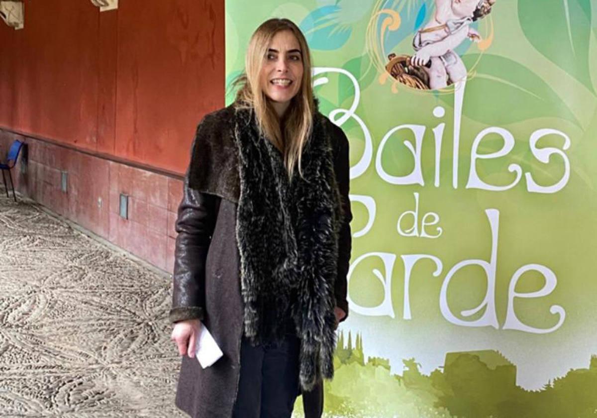 Carolina Álvarez, concejal de Festejos del Ayuntamiento de Burgos.