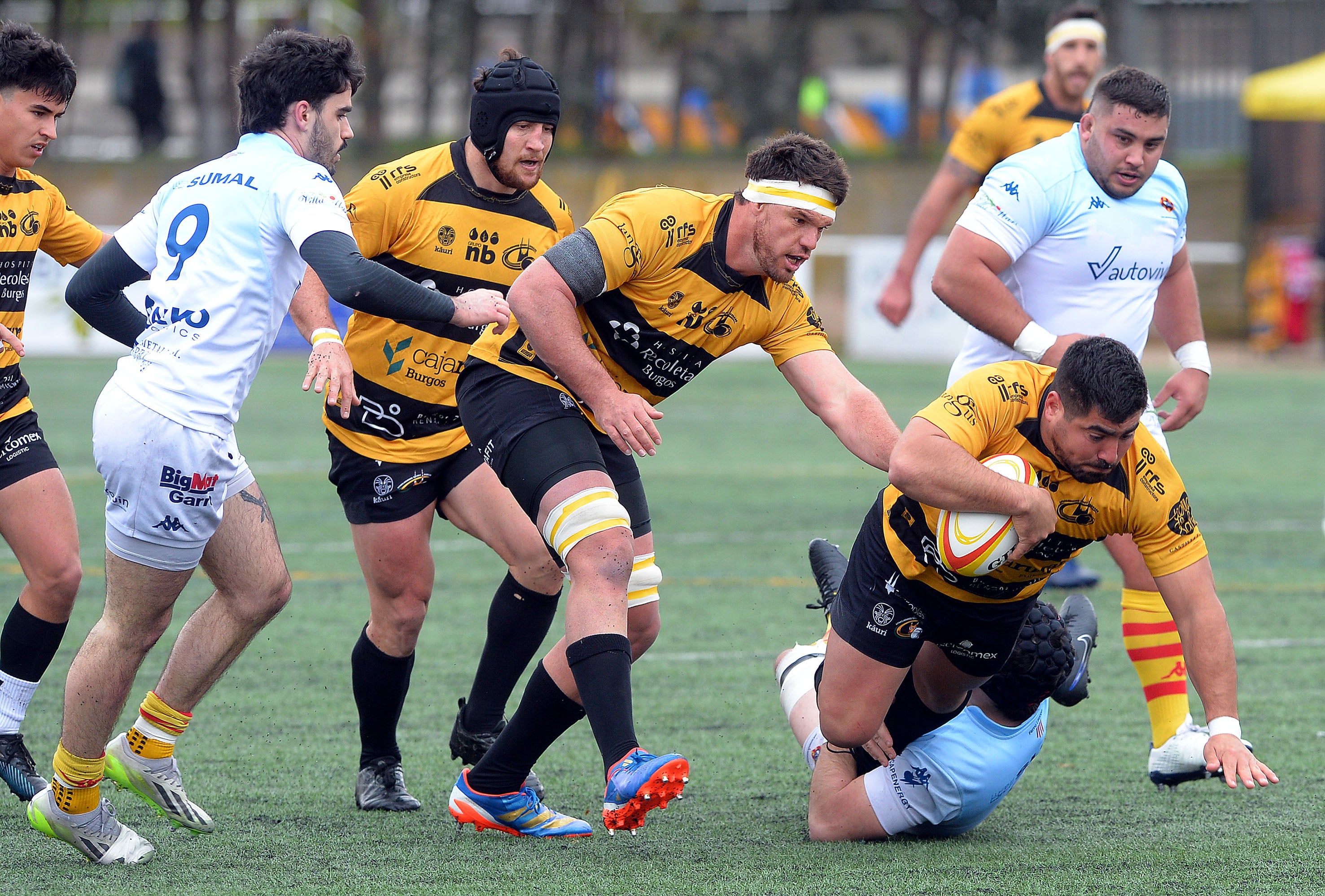 Así ha sido la clasificación del Recoletas Burgos para la final de Copa de Rugby