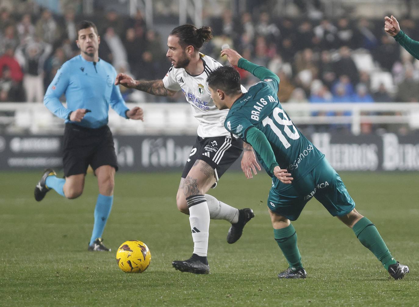 Victoria del Burgos CF ante el Racing de Ferrol