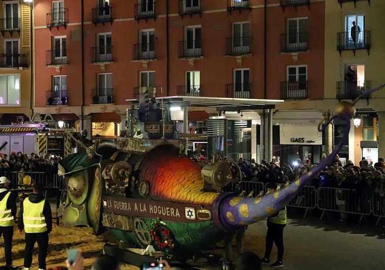 Sardina del Carnaval 2024 en Burgos.