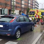 Herido muy grave un niño de cinco años en un atropello en la avenida Castilla y León