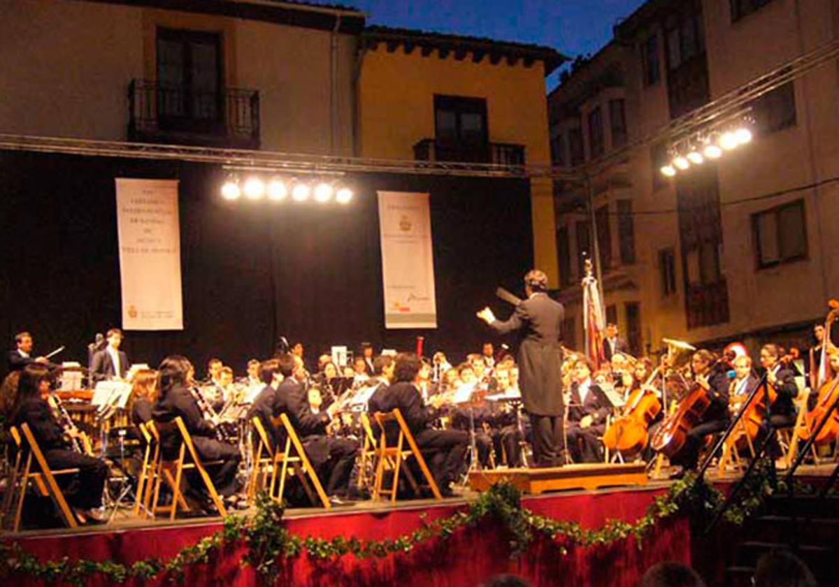 Siete bandas de música aparticiparán en el Certamen 'Villa de Aranda' este verano