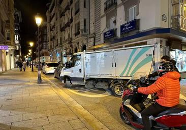 El estudio para peatonalizar la calle Santander permitiría circular buses por San Lesmes