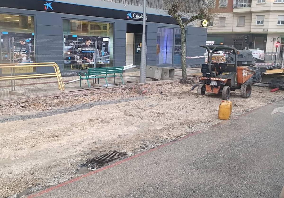 Las obras del nuevo carril bici han avanzado de manera significativa en las últimas semanas.