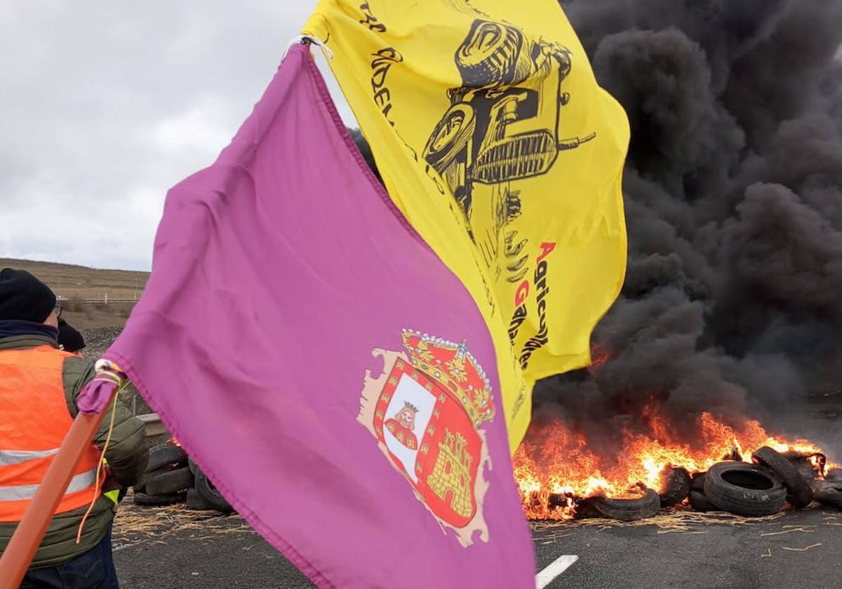 Protestas de ganaderos.