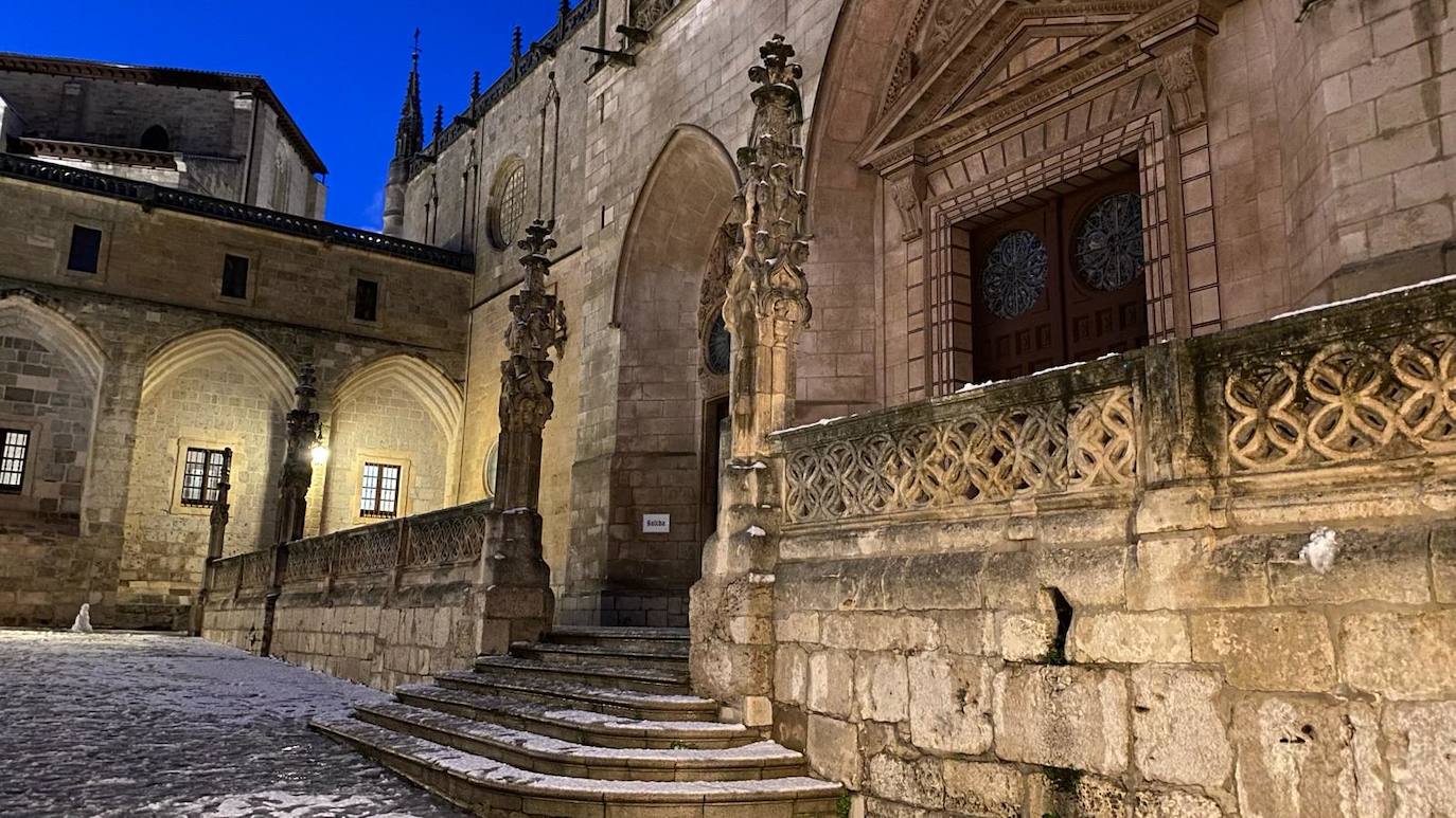 La nieve en Burgos, en imágenes